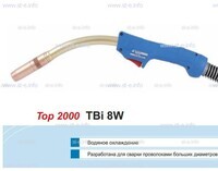 Горелка для полуавтоматической сварки TBi 8W-blue-RWZ, длина 5 метров - st-e.info - Дмитров