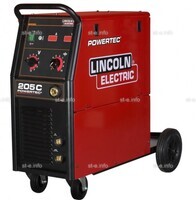 Полуавтомат Lincoln Electric Powertec 205C для сварки - st-e.info - Дмитров