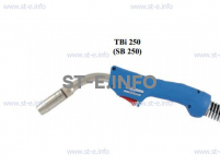 Горелка для полуавтоматической сварки TBi 250-blue-ESG, длина 3 метра - st-e.info - Дмитров