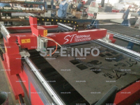 Портальный станок скоростной плазменной резки метала ST-1325UF - st-e.info - Дмитров