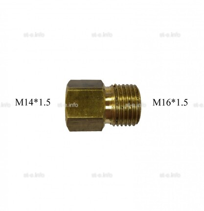 Переходник с М14*1.5 на М16*1.5 - st-e.info - Дмитров