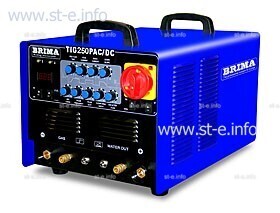 Универсальная установка аргонно-дуговой сварки BRIMA TIG 250P ac/dc - st-e.info - Дмитров