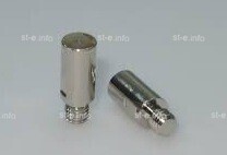 Электрод для плазмотрона ERGOCUT S25, ERGOCUT S25K, ERGOCUT S45 арт. PR0105 (короткий) - st-e.info - Дмитров
